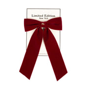 Classic Velvet  Bow Large