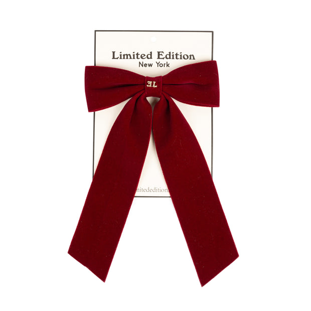 Classic Velvet  Bow Large