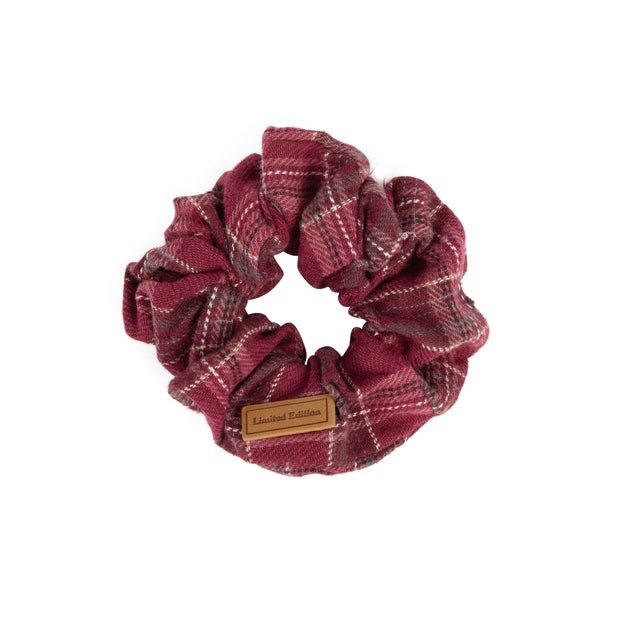 Plaid Scrunchie