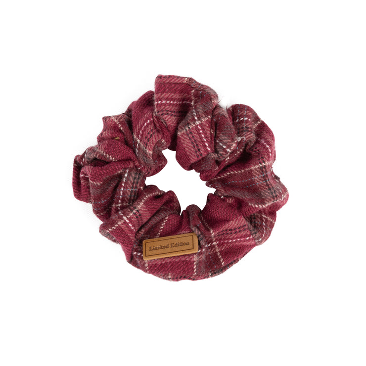 Plaid Scrunchie
