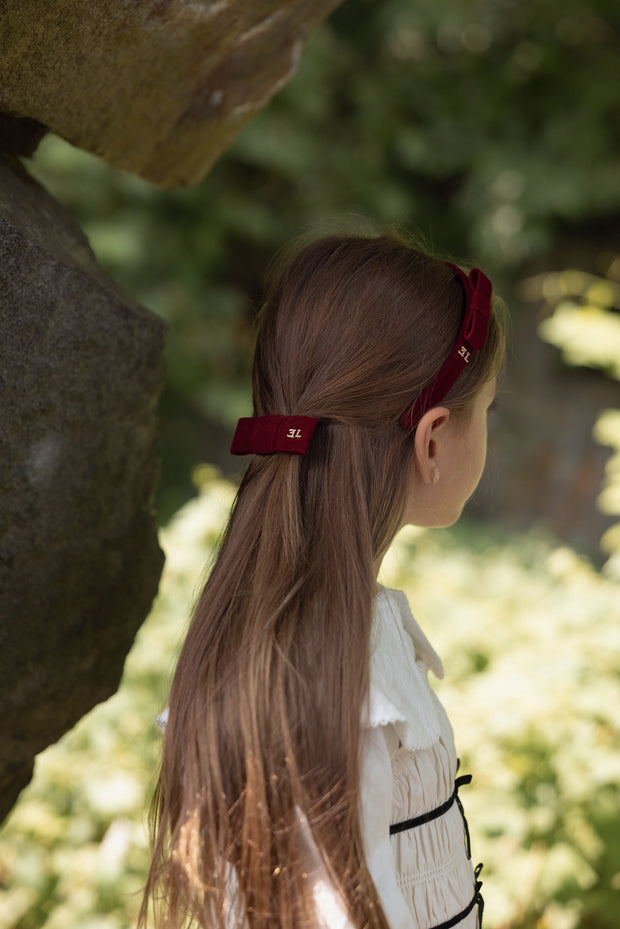Classic Velvet  Barrette