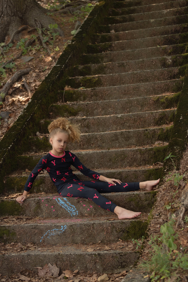 Scattered Leny Pajamas