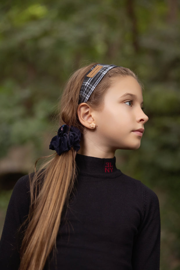 Leny Jacquard Knit Turtleneck