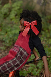 Perforated Leather  Bow