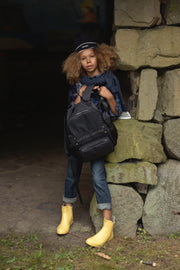 Perforated Leather  Backpack