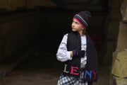 Striped Knit Beanie