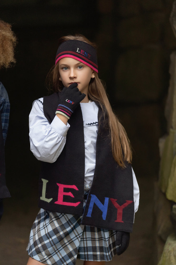 Scattered Leny Knit Scarf