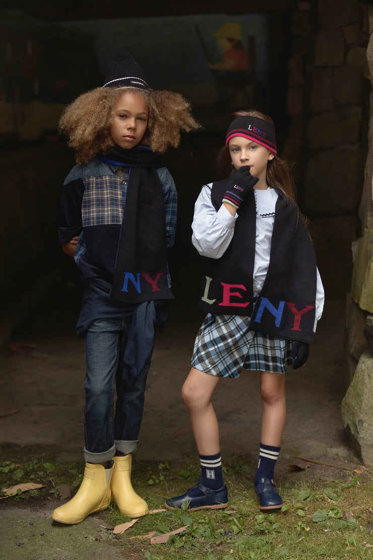 Scattered Leny Knit Scarf