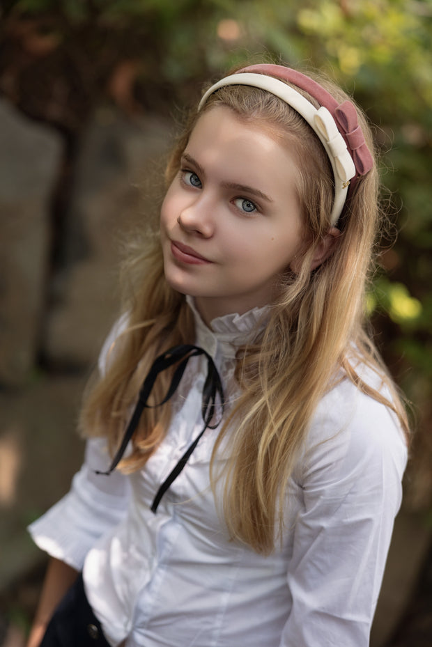 Classic Velvet Bow Headband