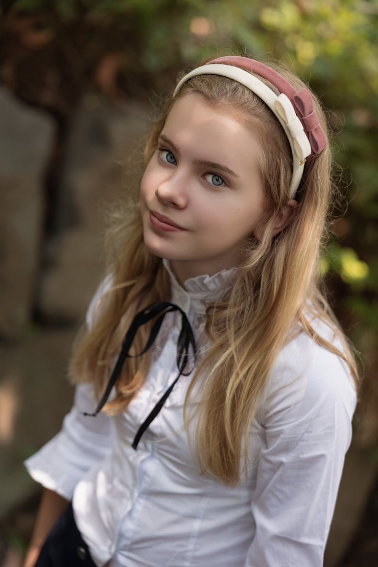 Classic Velvet Bow Headband
