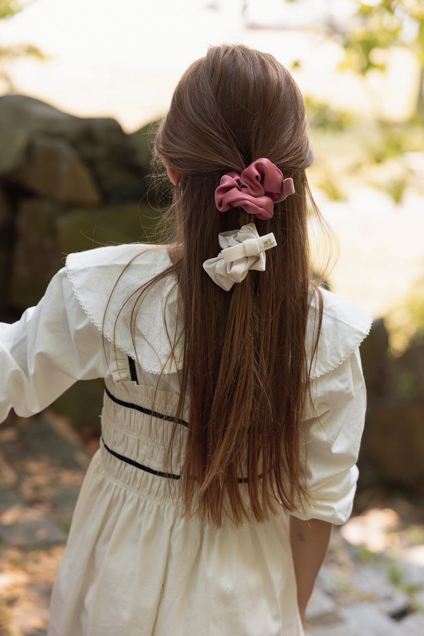 Classic Velvet Bow Scrunchie