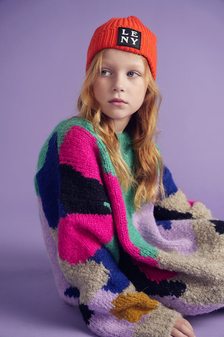 Ribbed Knit Beanie