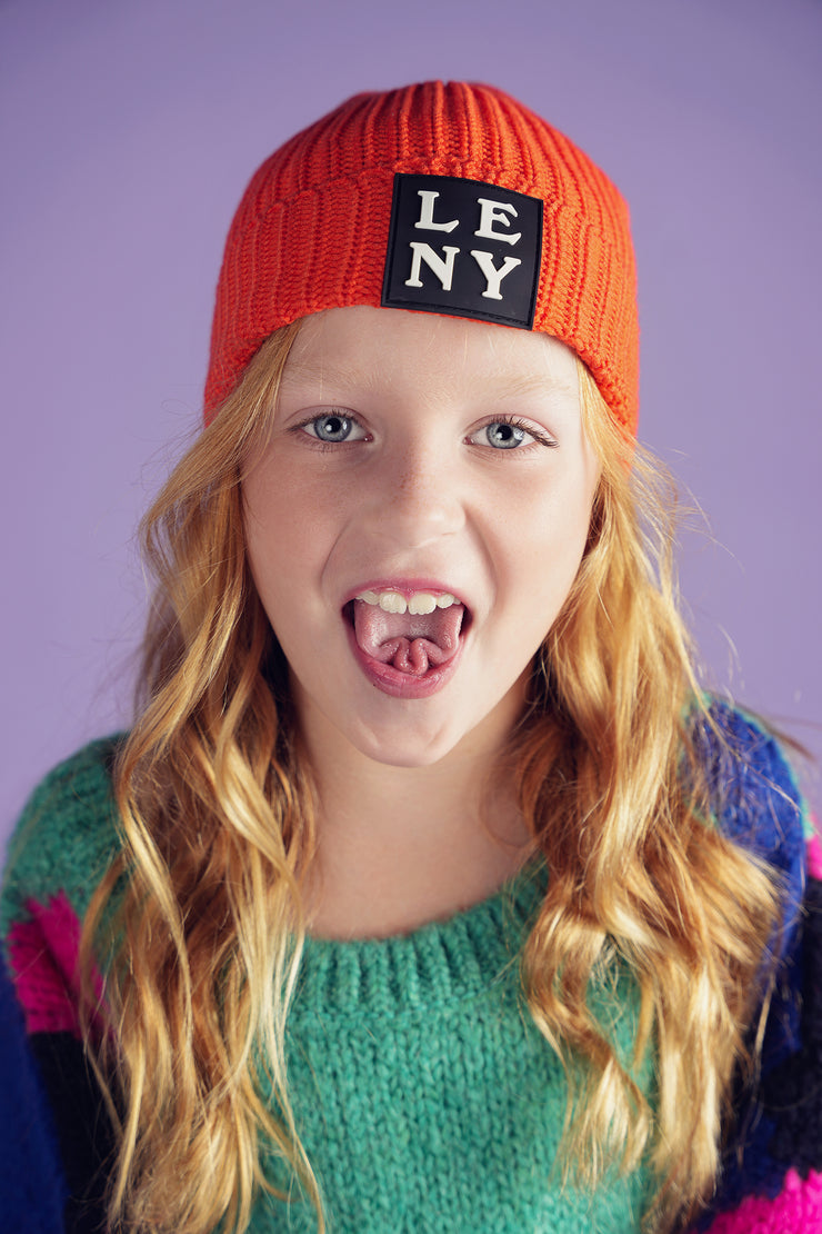 Ribbed Knit Beanie