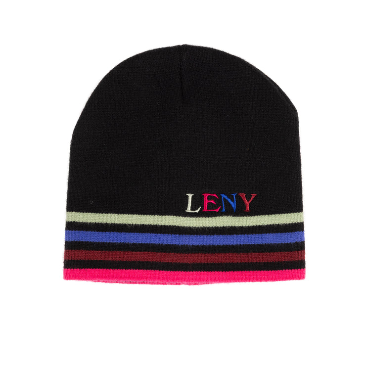 Striped Knit Beanie