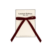 Classic Velvet  Bow Thin