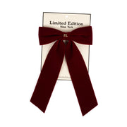 Classic Velvet  Bow Large