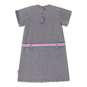 Denim Belt Dress