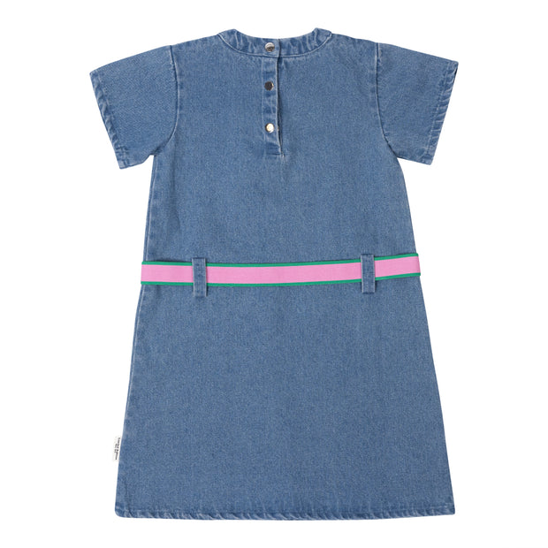 Denim Belt Dress