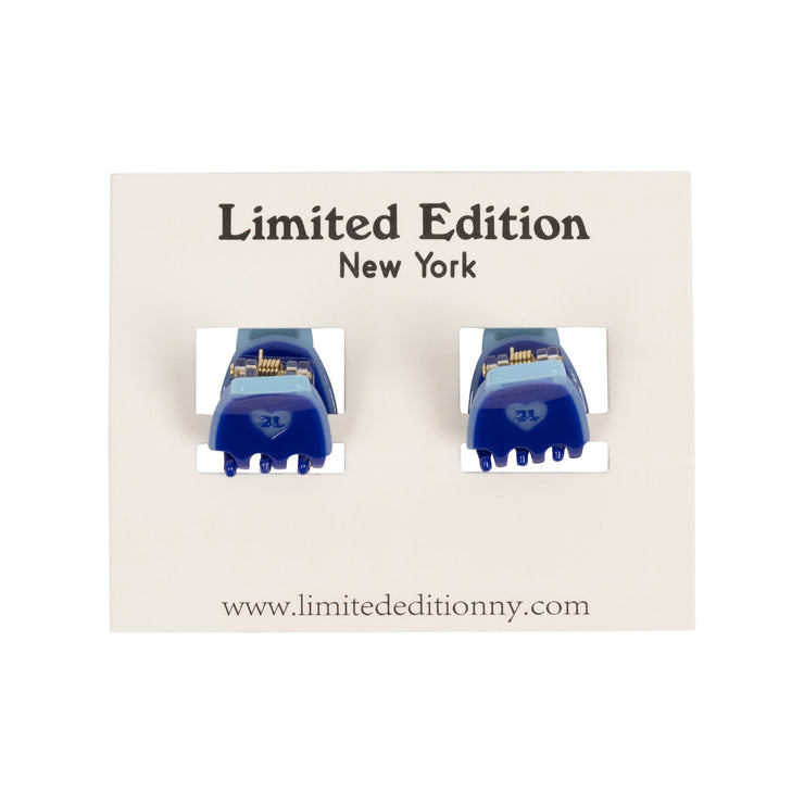 Stripe Mini Claw Clip 2 Pack