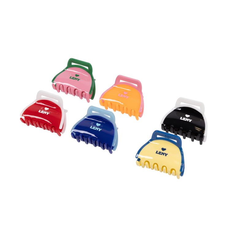 Stripe Mini Claw Clip 2 Pack
