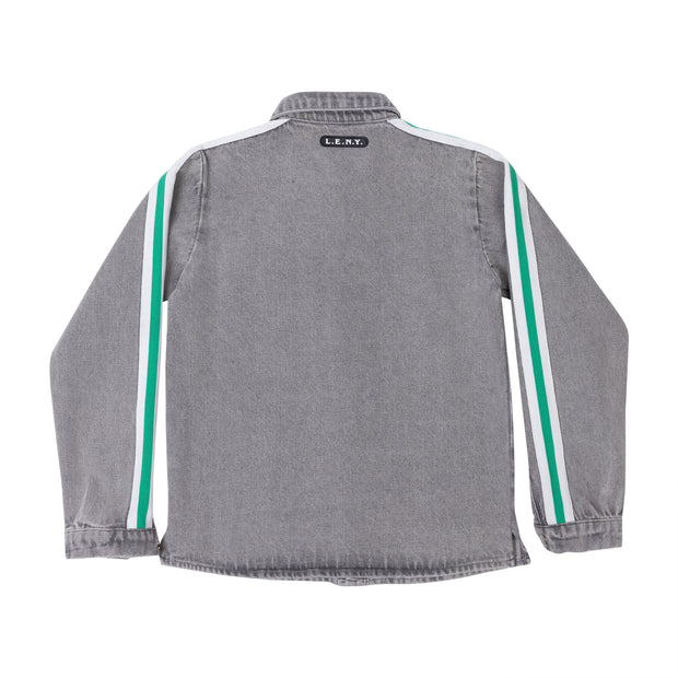 Denim Belt Boys Shirt