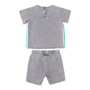 Denim Belt   Boys Set-Toddler