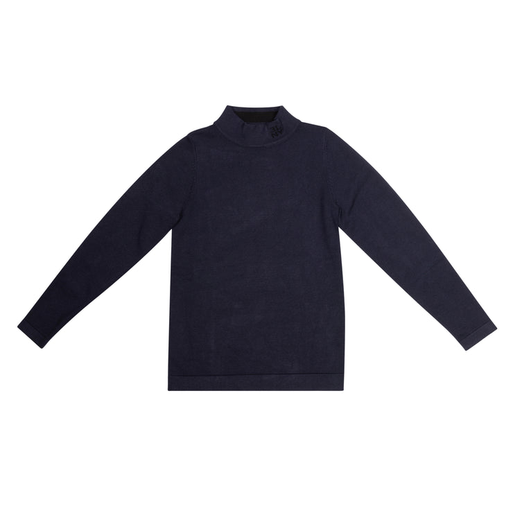 Leny Jacquard Knit Turtleneck