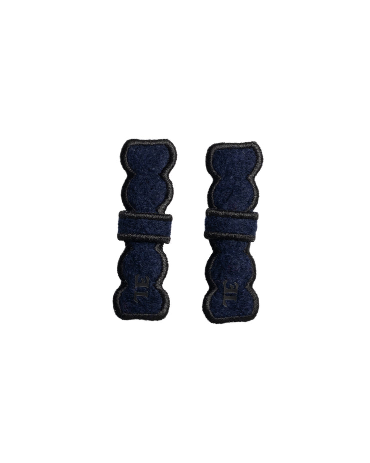 Scalloped Wool Clip 2 Pack