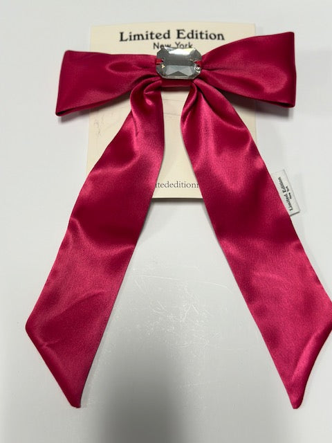 Jewel Satin Bow