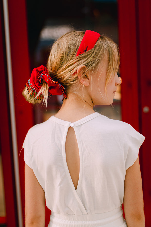 Beaded Logo Headband