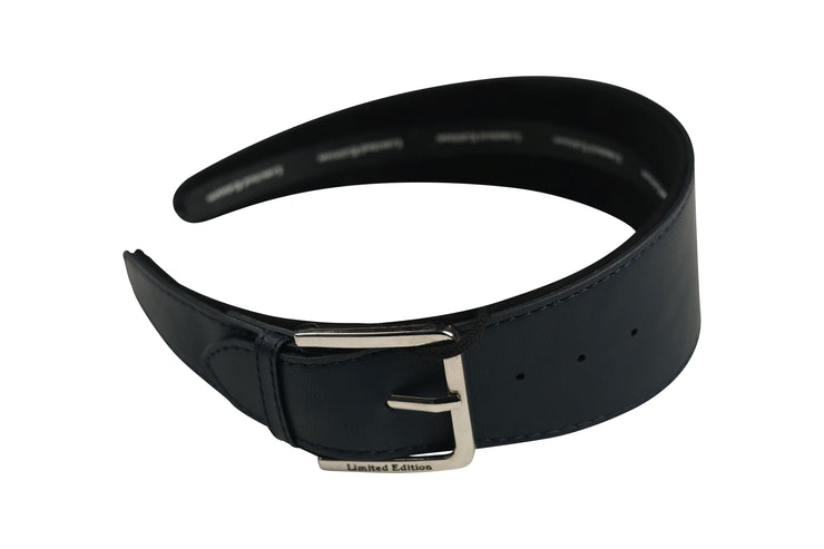 Leather Buckle Headband