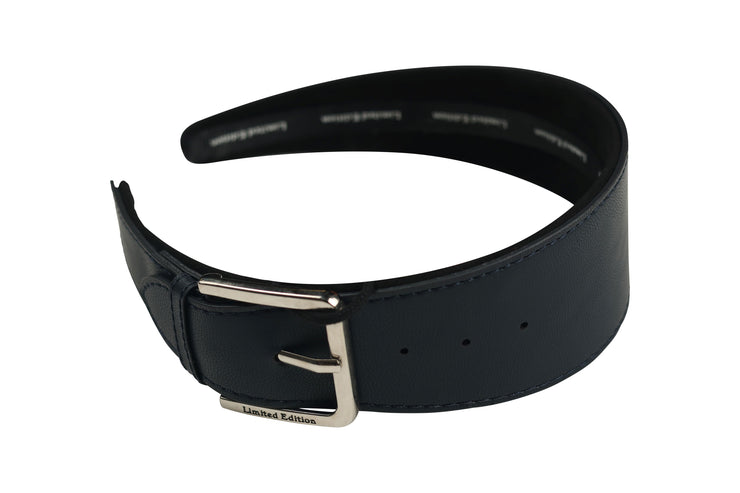 Leather Buckle Headband