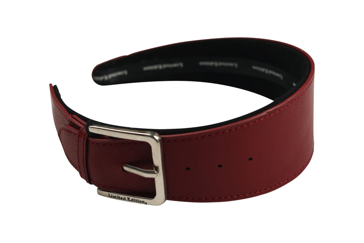 Leather Buckle Headband