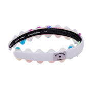 Iridescent Scalloped Edge Headband
