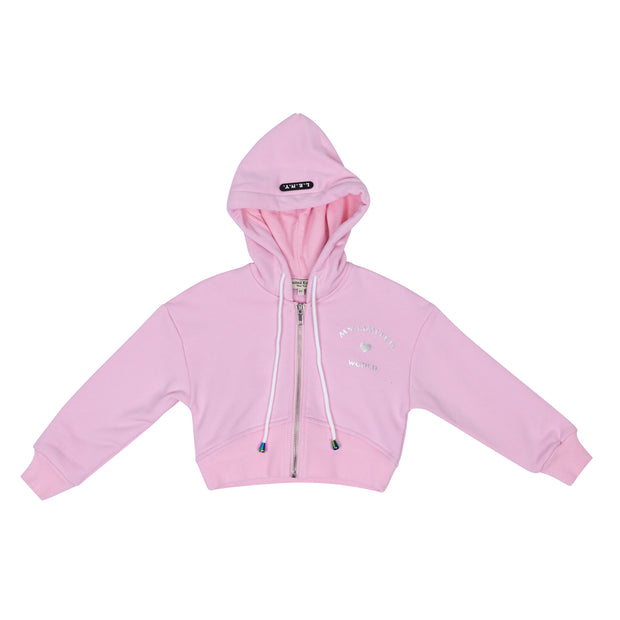 Iridescent  Zip Up  Hoodie