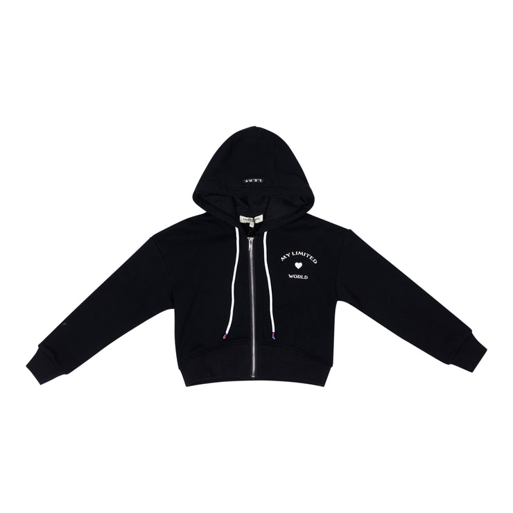Iridescent  Zip Up  Hoodie