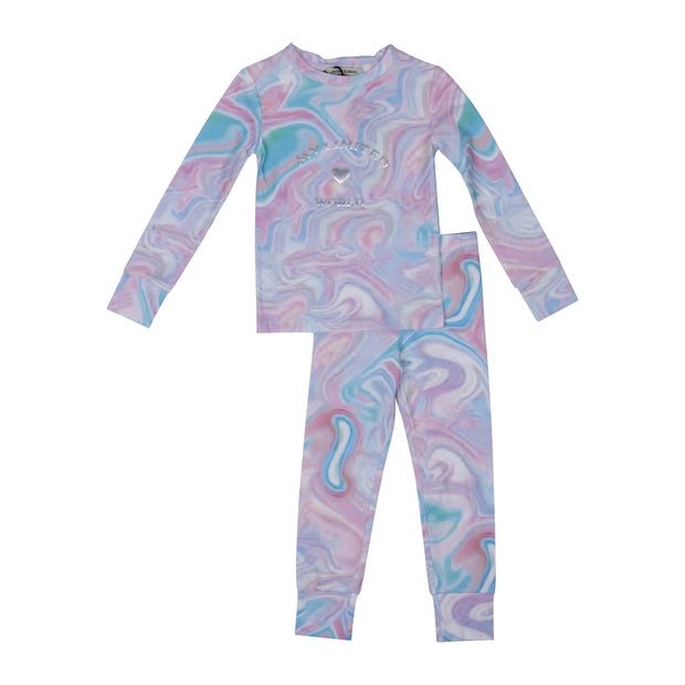 Iridescent Print Pajamas