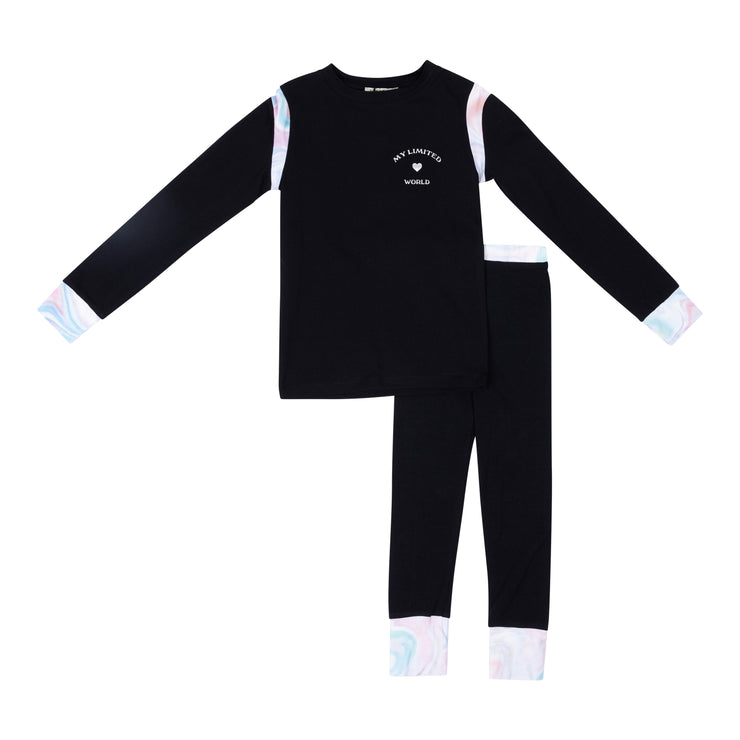 Iridescent Stripe Pajamas