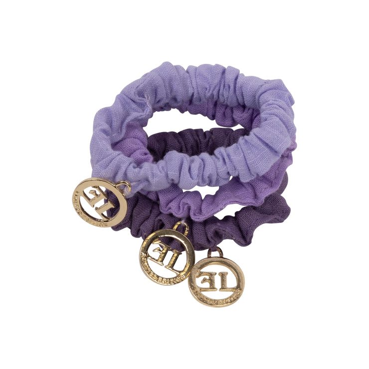 Linen 3 Pack Mini Scrunchie