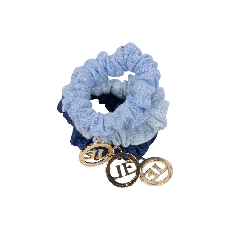 Linen 3 Pack Mini Scrunchie