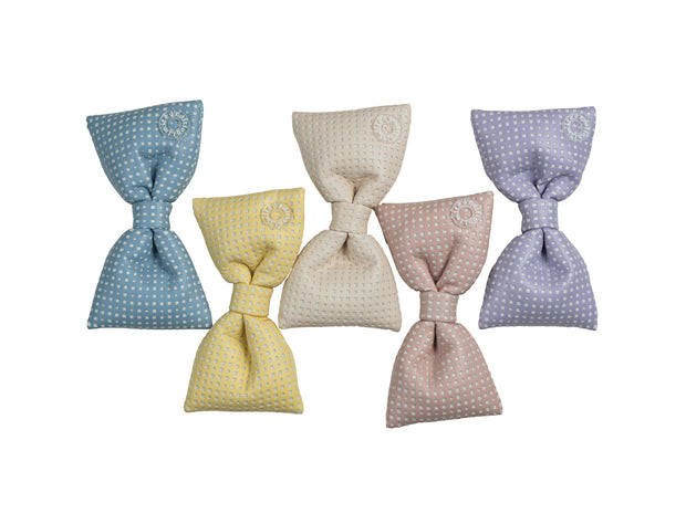 Perforated Puffed Bow Clip