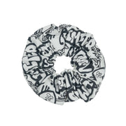 Graffiti Print Pony Scrunchie