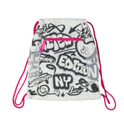 Graffiti Print Backpack