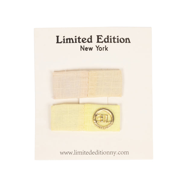 Multi Linen Flat Clip 2 pack