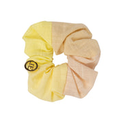 Multi Linen Scrunchie