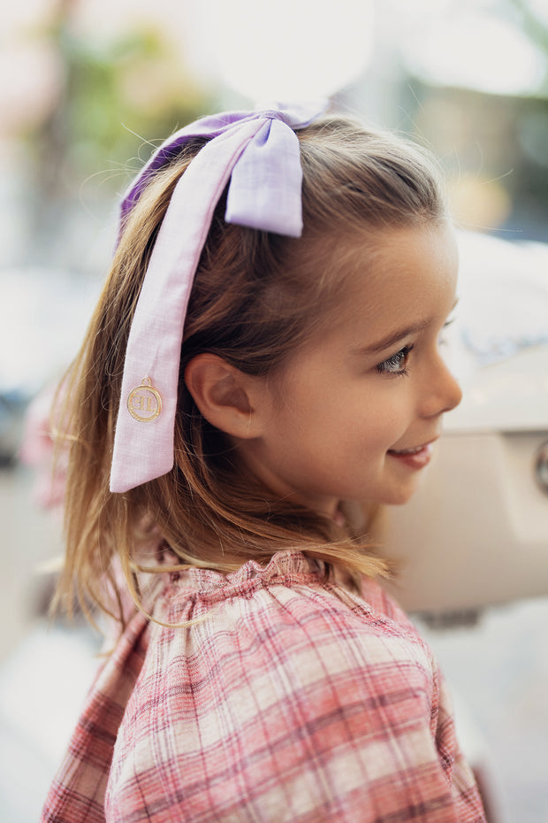 Multi Linen Bow
