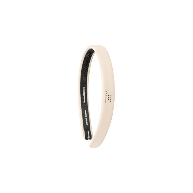 Perforated Leather  Headband-Thin