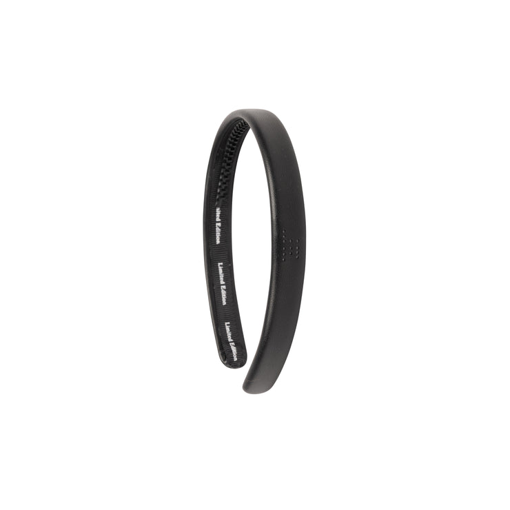 Perforated Leather  Headband-Thin