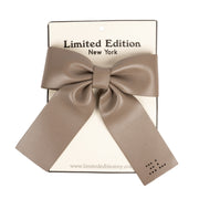 Perforated Leather  Bow