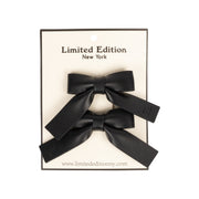 Mini Perforated Leather Bow 2- Pack